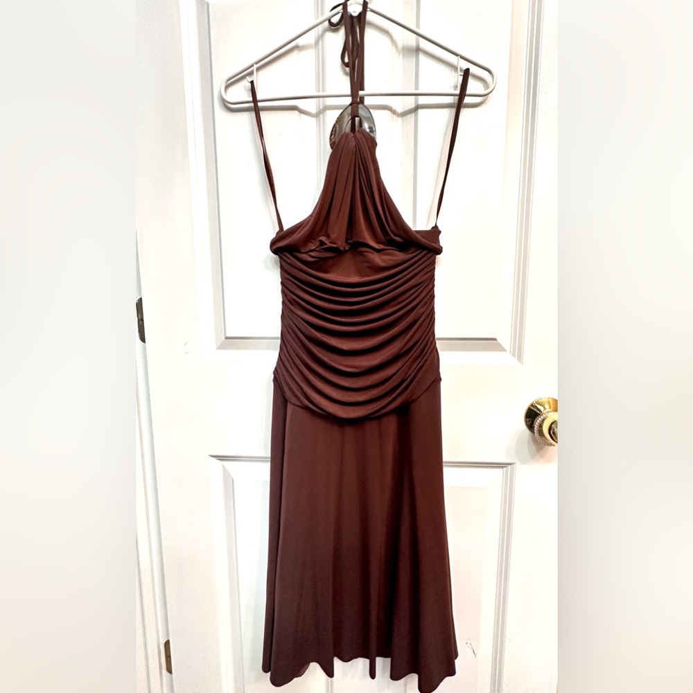 BCBG Maxazria Dress, Brown, Size XS